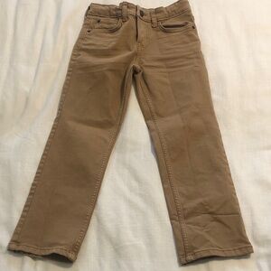 Cat & Jack Boys tan/khaki Straight Jeans Size 6